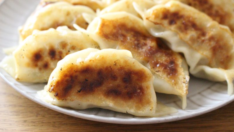 キャベツたっぷり餃子