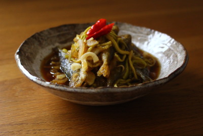 豆あじの中華マリネ