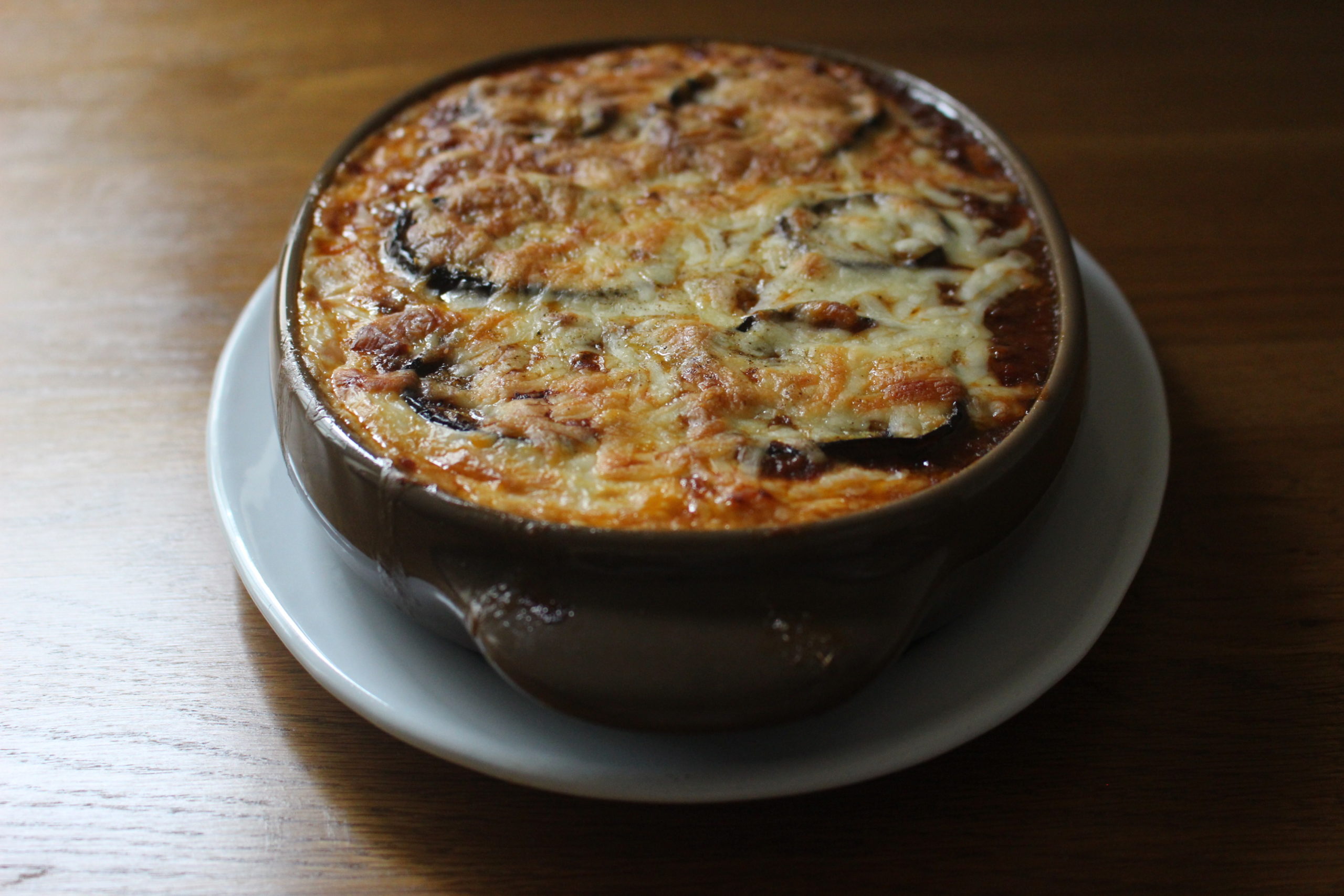 なすのミートグラタン ひよこ食堂