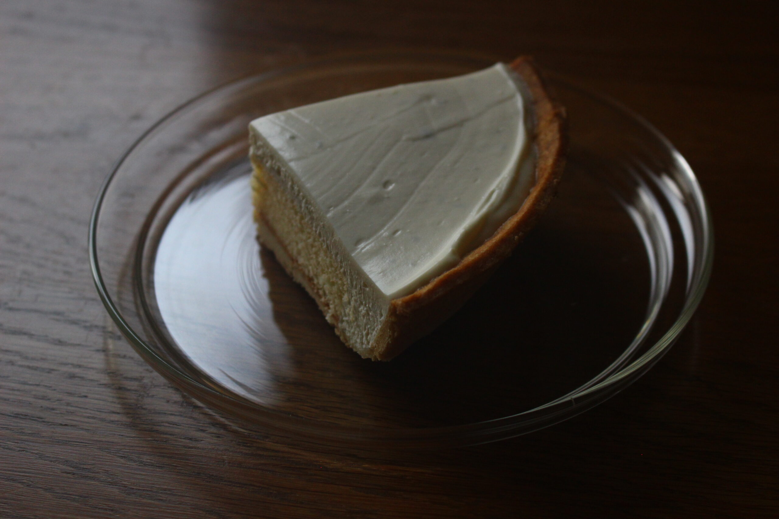 白いチーズケーキタルト