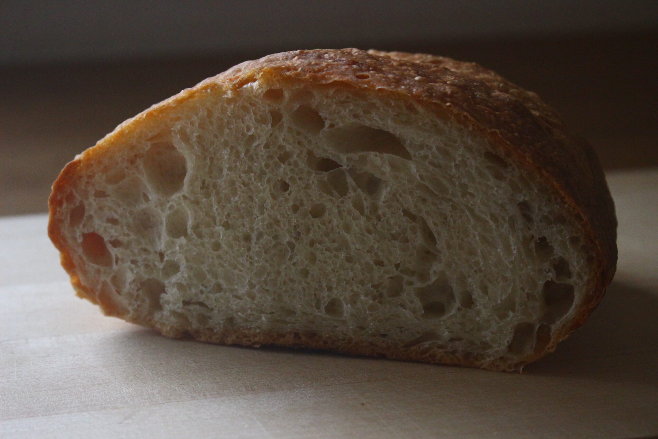 ニシノカオリの大きなパン