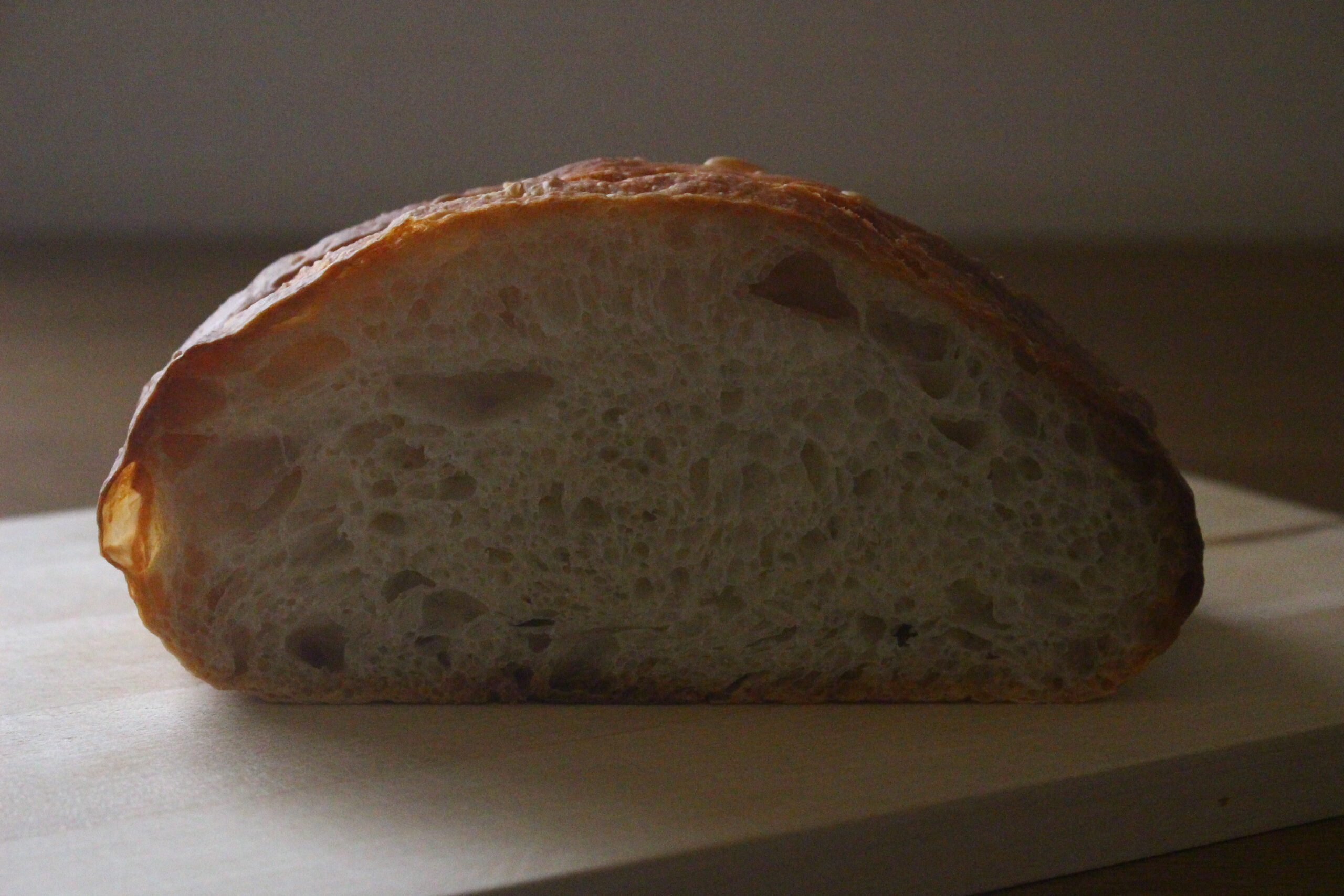 ニシノカオリの大きなパン