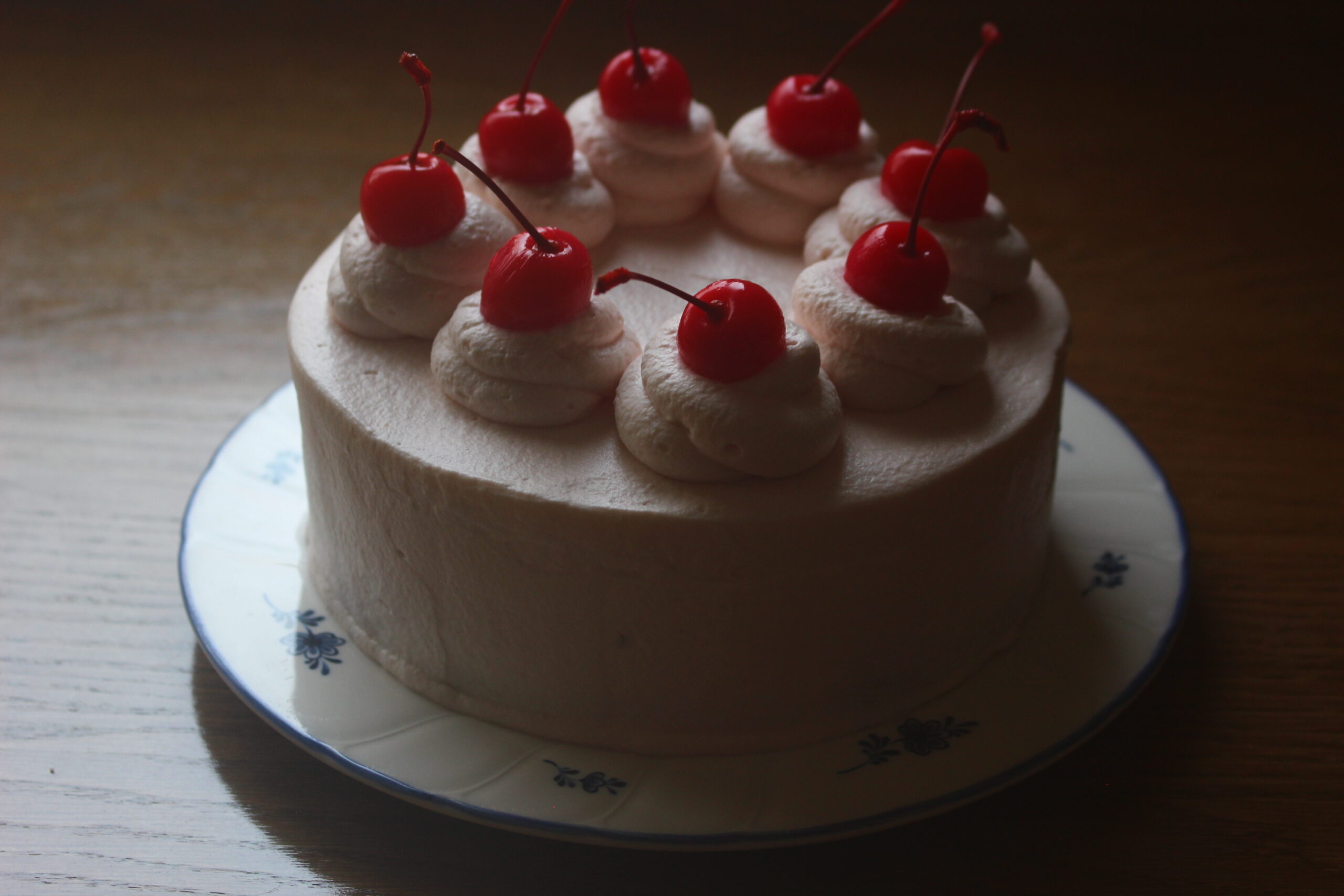 レトロなショートケーキ