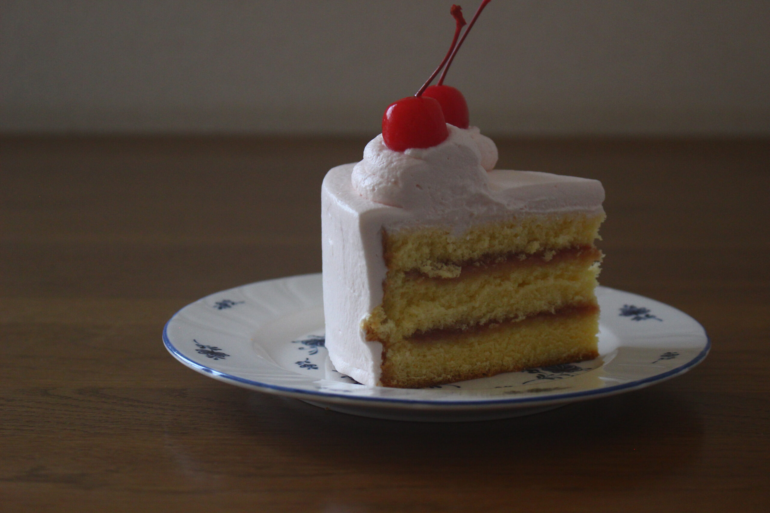 レトロなショートケーキ