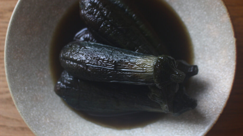 なすの丸ごと煮